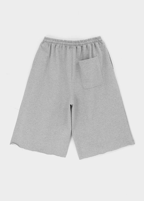 [B-BASIC] Mid-Sweat Cut-Out Bermuda Pants
