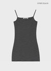 [B-BASIC] Standard Strap Sleeveless Mini Dress (2 SIZE)