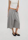 [B-BASIC] Mid-Sweat Cut-Out Bermuda Pants