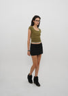 [B-BASIC] AirSweat Mini Skirt-Pants (2SIZE)