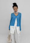 Seo Summer Loose Fit V-neck Cardigan