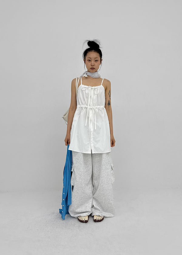 Berenk Zipper Cargo String Pants