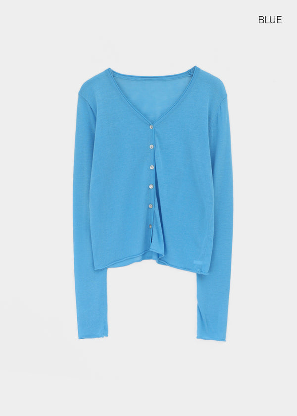 Seo Summer Loose Fit V-neck Cardigan