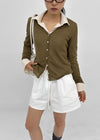 Wesking Banded Washed Cotton Shorts