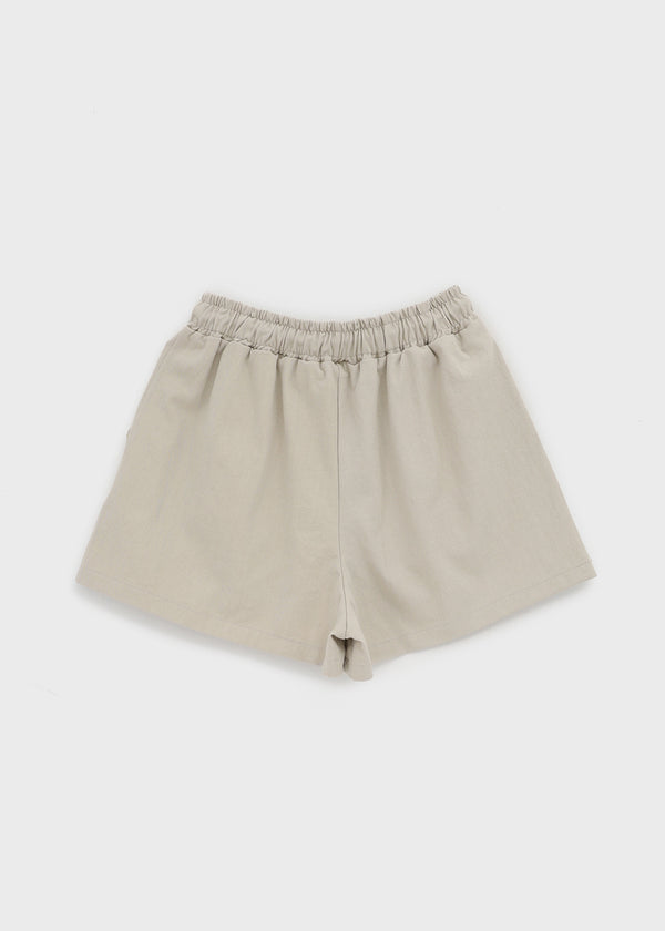 Wesking Banded Washed Cotton Shorts