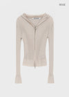 [MADE] Riev Ribbed Knit Zip-Up