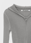[MADE] Riev Ribbed Knit Zip-Up
