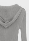 [MADE] Riev Ribbed Knit Zip-Up