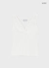 Forete V-neck Wrap Sleeveless Top