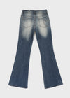Clden Low-rise Bootcut Denim Pants
