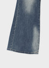Clden Low-rise Bootcut Denim Pants