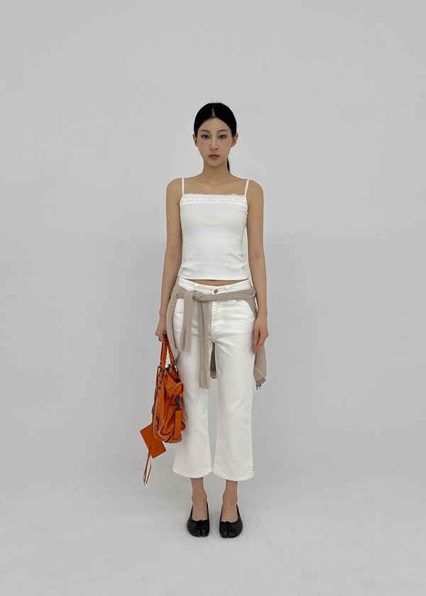 Foredy Square Lace Sleeveless