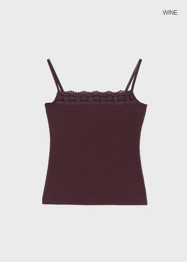 Foredy Square Lace Sleeveless