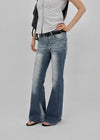 Clden Low-rise Bootcut Denim Pants