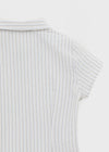 [MADE] Lunea Stripe Short-Sleeve Shirt