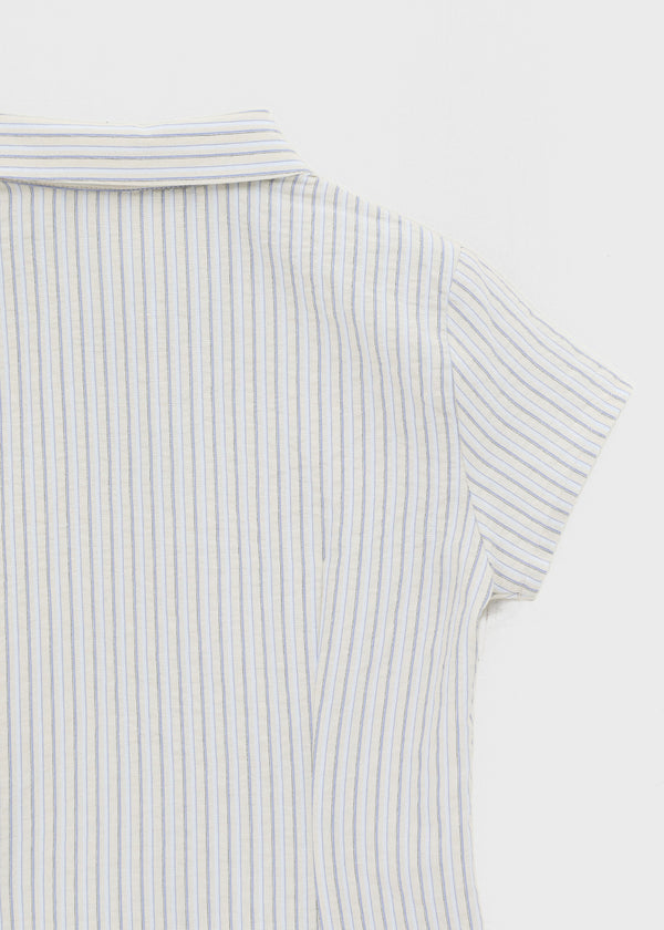 [MADE] Lunea Stripe Short-Sleeve Shirt