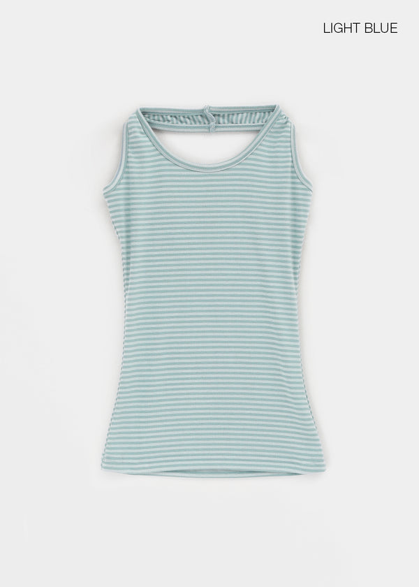 Thurid Striped Halter Top
