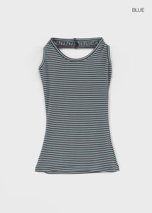 Thurid Striped Halter Top