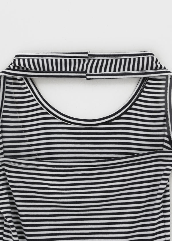 Thurid Striped Halter Top
