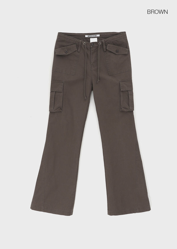 [MADE] Cupet String Semi Bootcut Cotton Pants