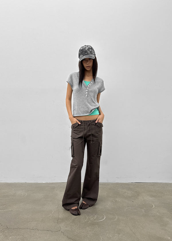 [MADE] Cupet String Semi Bootcut Cotton Pants