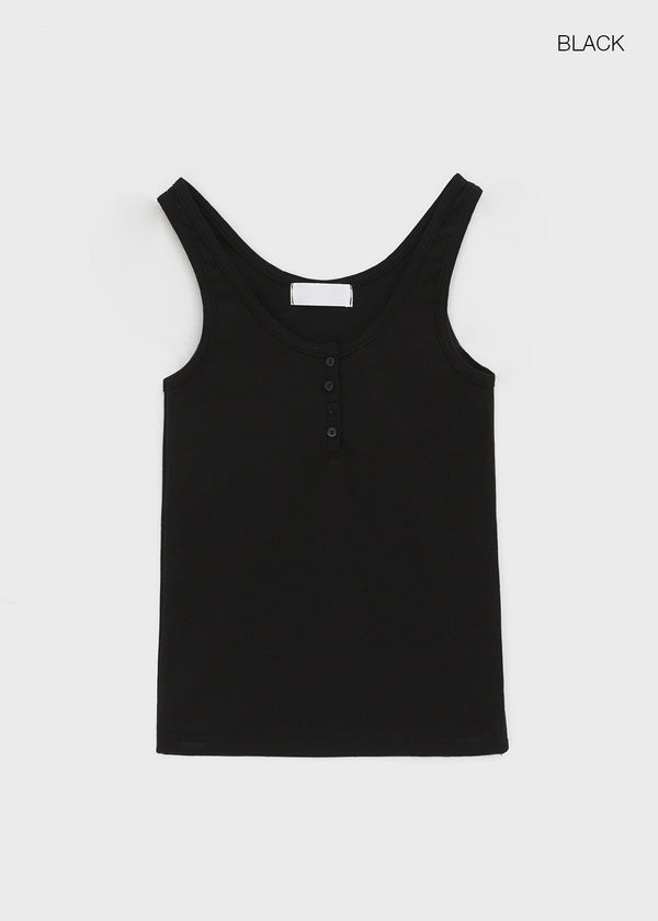 Bigiron Henley Neck Sleeveless
