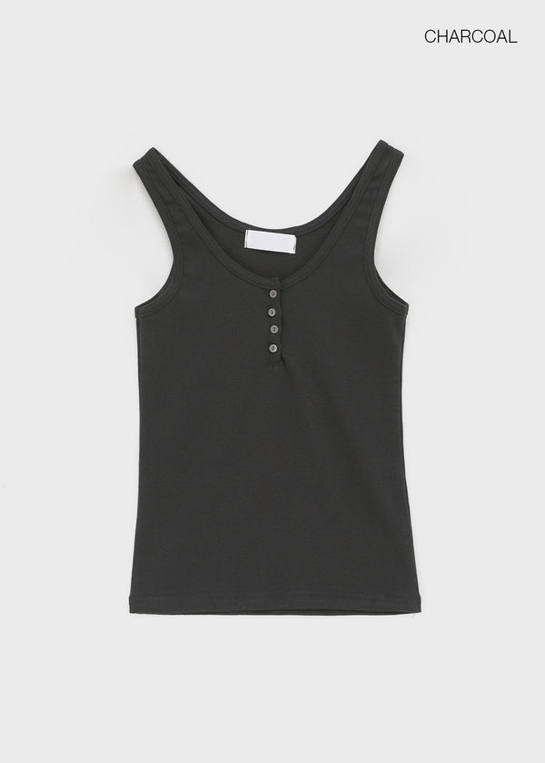 Bigiron Henley Neck Sleeveless
