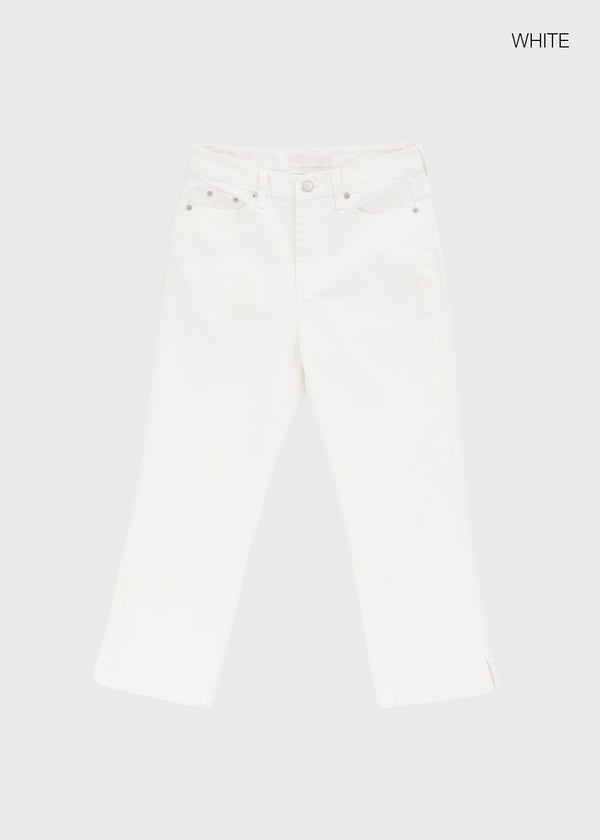 Popu Slit Capri Pants