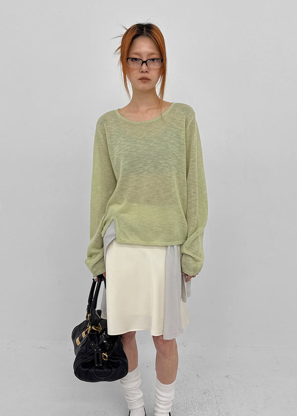 Sheld Summer Round Knit