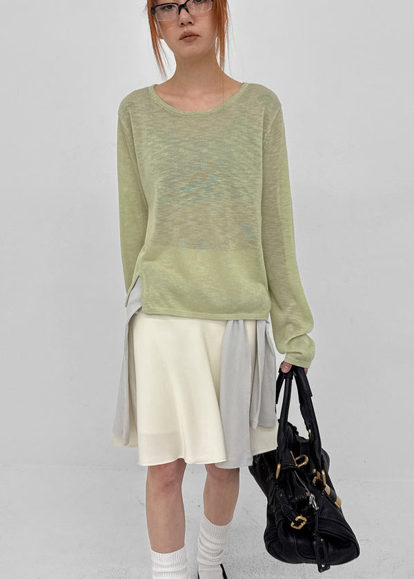 Sheld Summer Round Knit