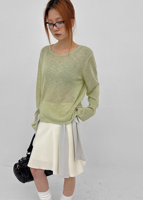 Sheld Summer Round Knit