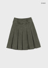 Formning Pleated Midi Skirt