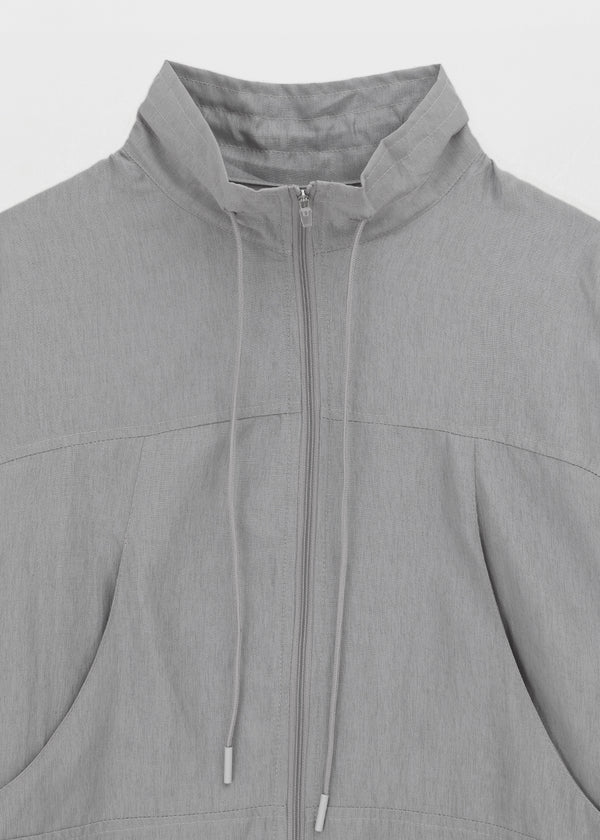 Rasion Strap High-neck Windbreaker
