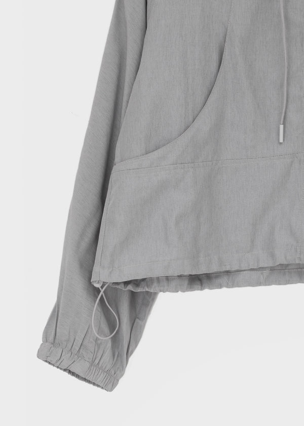 Rasion Strap High-neck Windbreaker