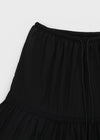 Concoa Banding Flare Midi Skirt