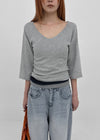 Rotols V-neck Sleeveless T-shirt