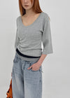 Rotols V-neck Sleeveless T-shirt