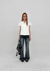 Compella Washed Bootcut Denim Pants