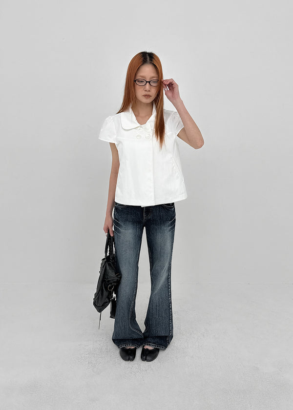 Compella Washed Bootcut Denim Pants