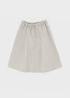 Yantise Cotton Banding Midi Skirt