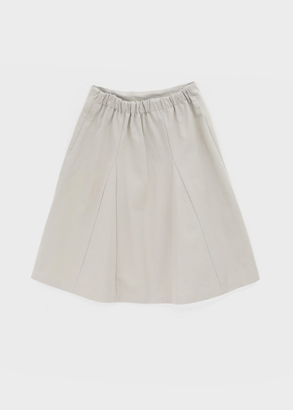 Yantise Cotton Banding Midi Skirt