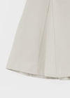 Yantise Cotton Banding Midi Skirt