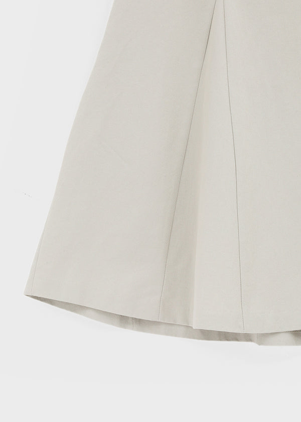 Yantise Cotton Banding Midi Skirt