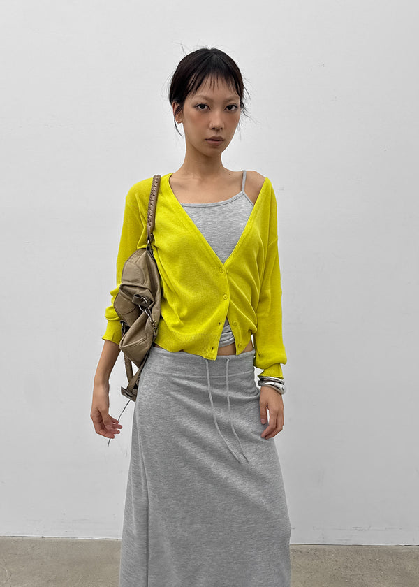 Poliner Deep V-neck Cardigan