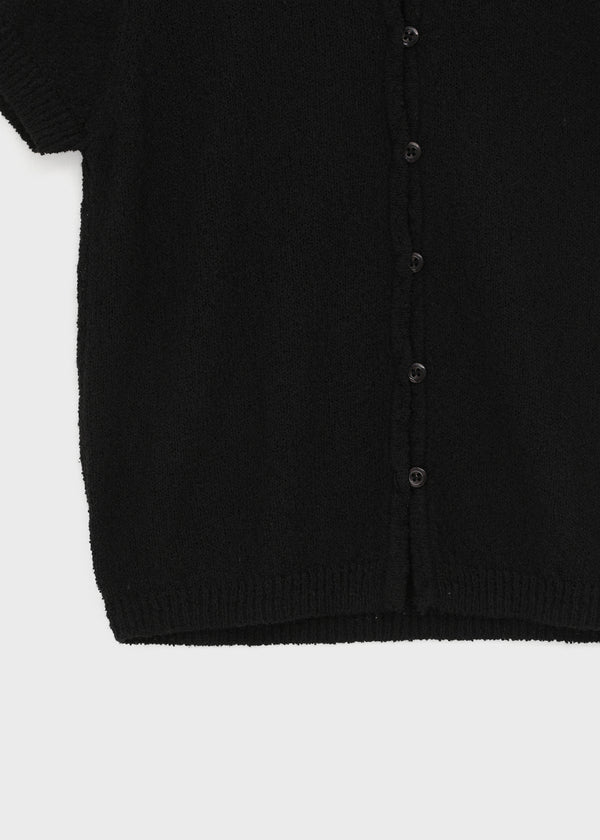 [MADE] Tomiel Boucle Short-Sleeve Knit Cardigan