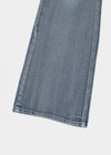 Caliac Washed Damaged Bootcut Denim Pants