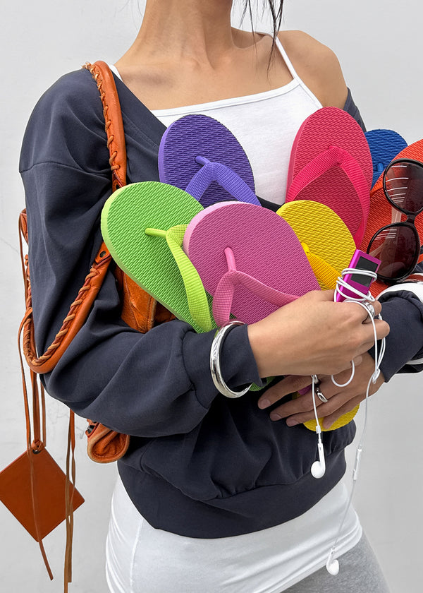 Tobis Basic Color Flip-flops