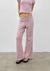 [MADE] Selni Semi-Bootcut Banded Pants (Set Available)