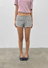 Ron Bean Low-waist Cutting Banding Shorts