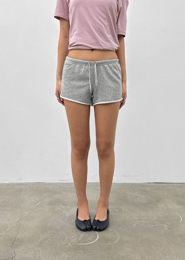 Ron Bean Low-waist Cutting Banding Shorts